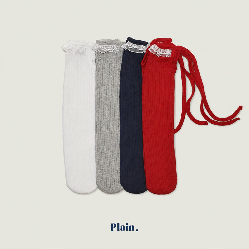 Little Foxx – Plain Lace Socks