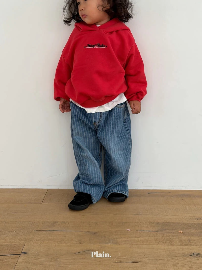Little Foxx – Jacquard Denim Pants