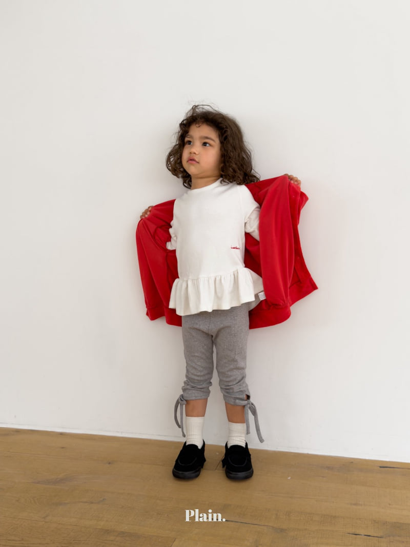 Little Foxx – Plain Frill Tee