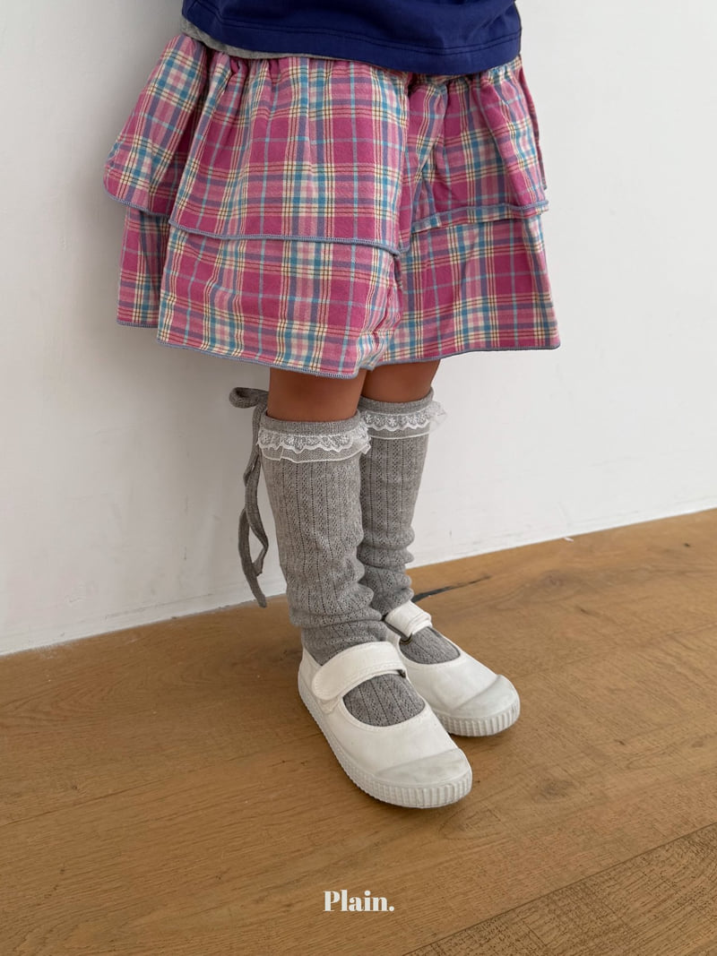 Little Foxx – Check Cancan Skirt
