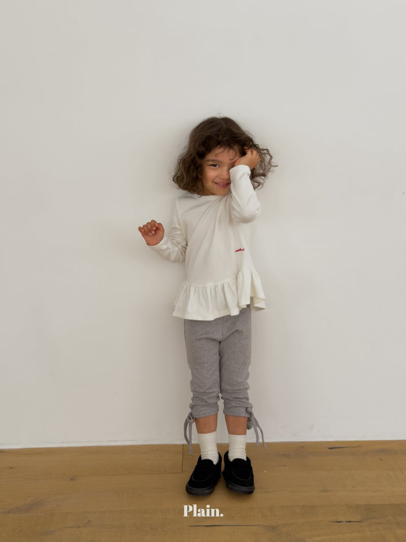Little Foxx – Plain Frill Tee
