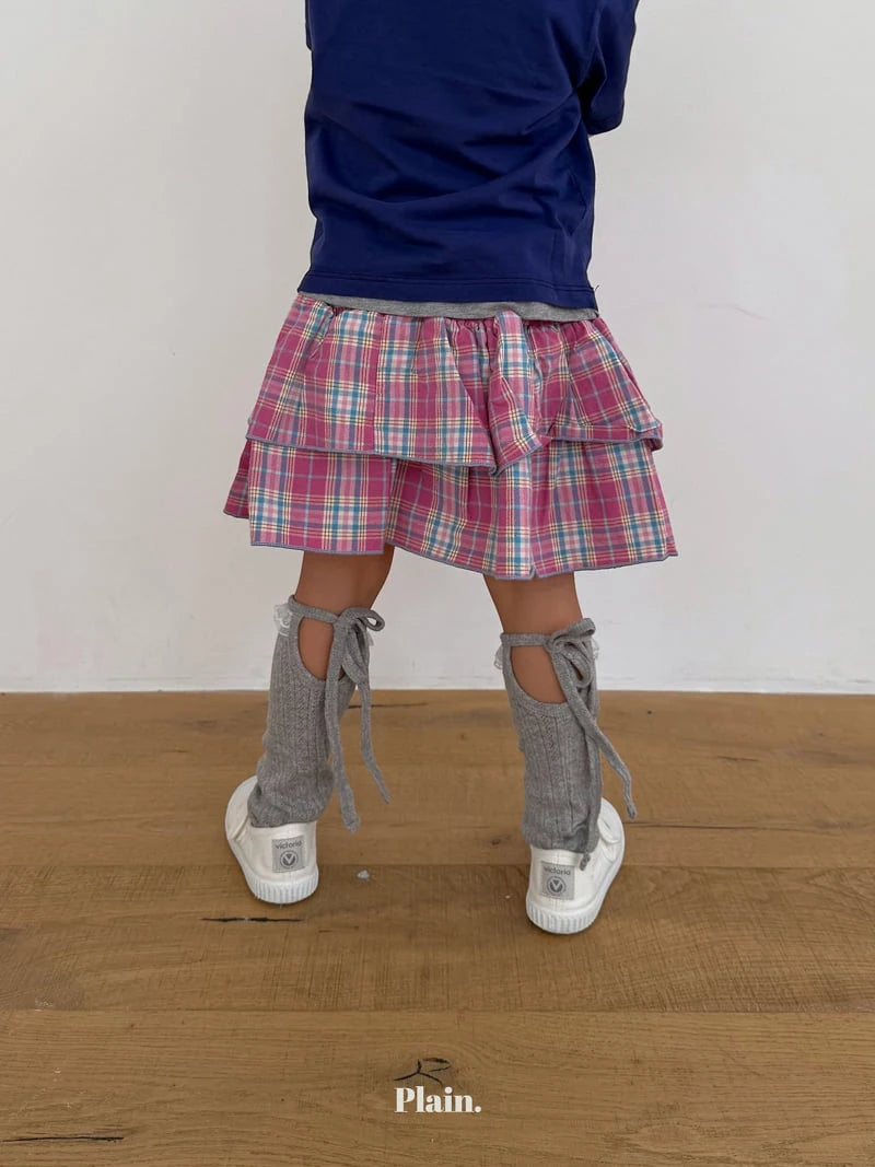 Little Foxx – Check Cancan Skirt