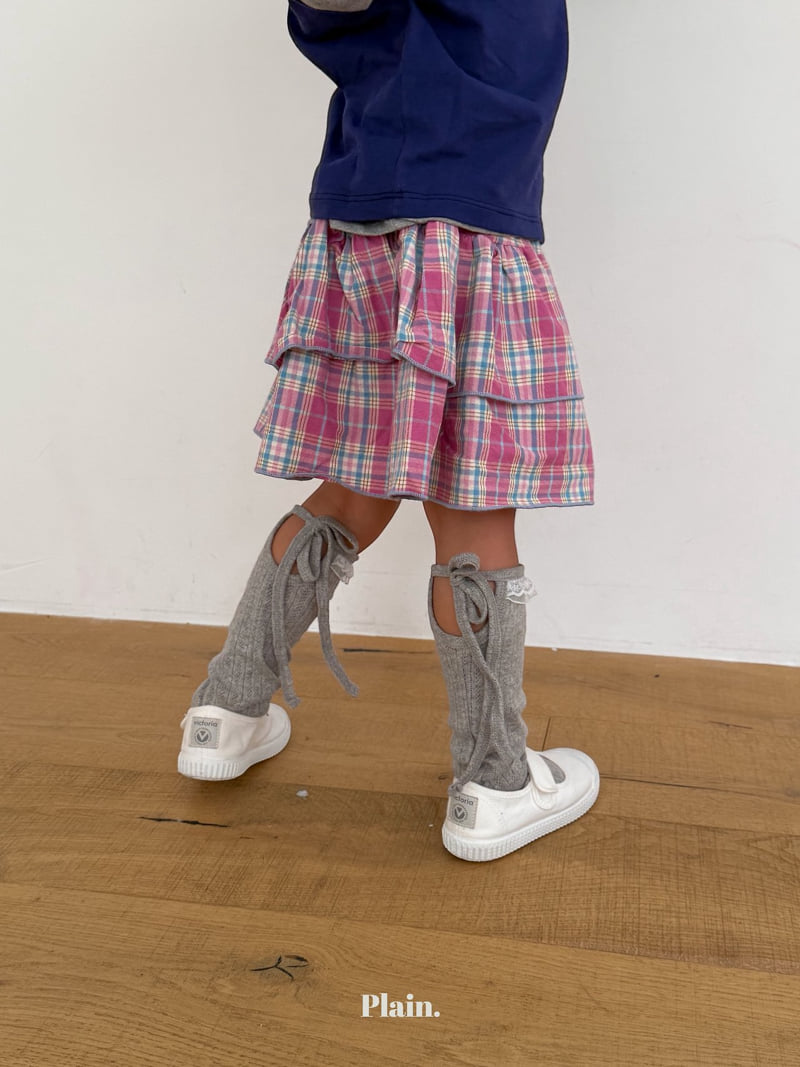 Little Foxx – Check Cancan Skirt