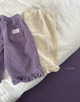 Little Foxx – Lovely Corduroy Frill Pants