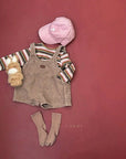 Little Foxx – Hazelnut Striped Tee
