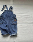 Little Foxx – Cargo String Overalls