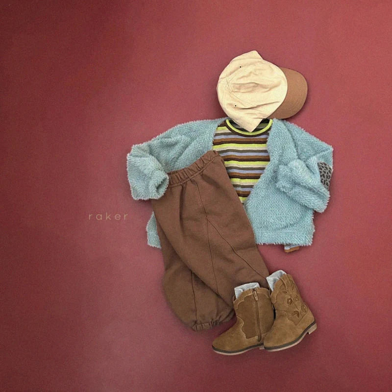 Little Foxx – Hazelnut Striped Tee