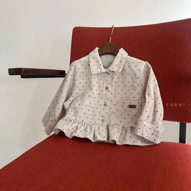 Little Foxx – Frill Loose-Fit Shirt