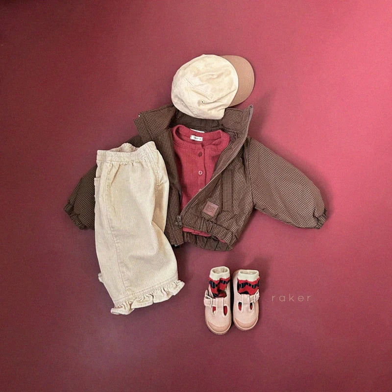 Little Foxx – Lovely Corduroy Frill Pants
