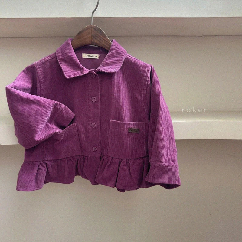 Little Foxx – Frill Loose-Fit Shirt