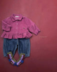 Little Foxx – Frill Loose-Fit Shirt