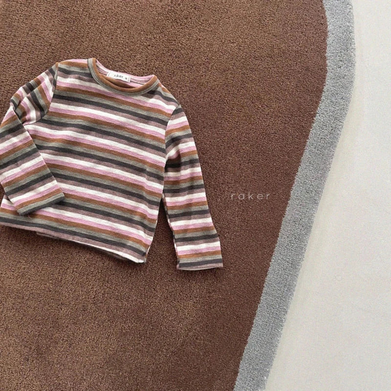 Little Foxx – Hazelnut Striped Tee