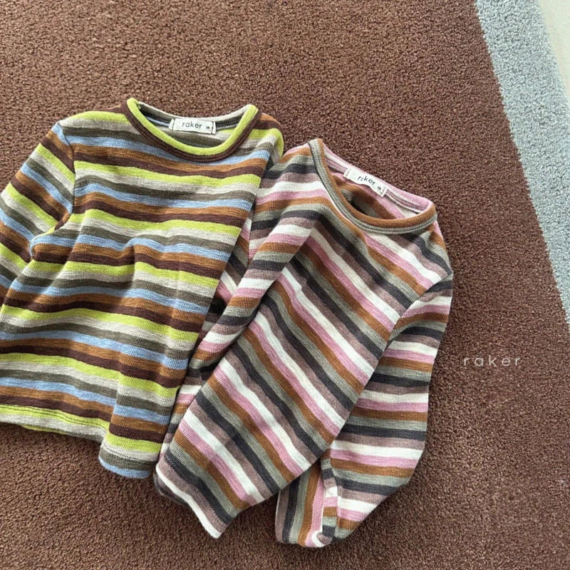 Little Foxx – Hazelnut Striped Tee
