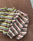 Little Foxx – Hazelnut Striped Tee