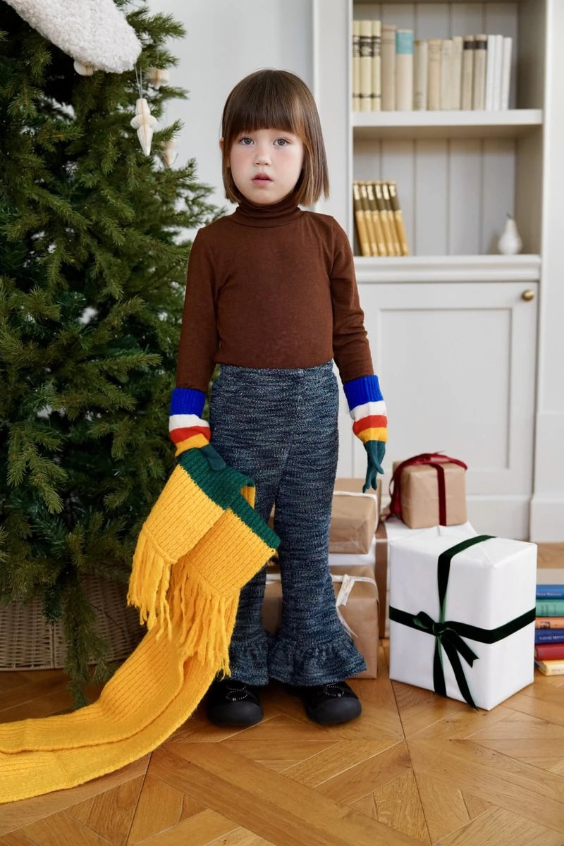 Knit Frill Pants – Winterkollektion 2026, unisex