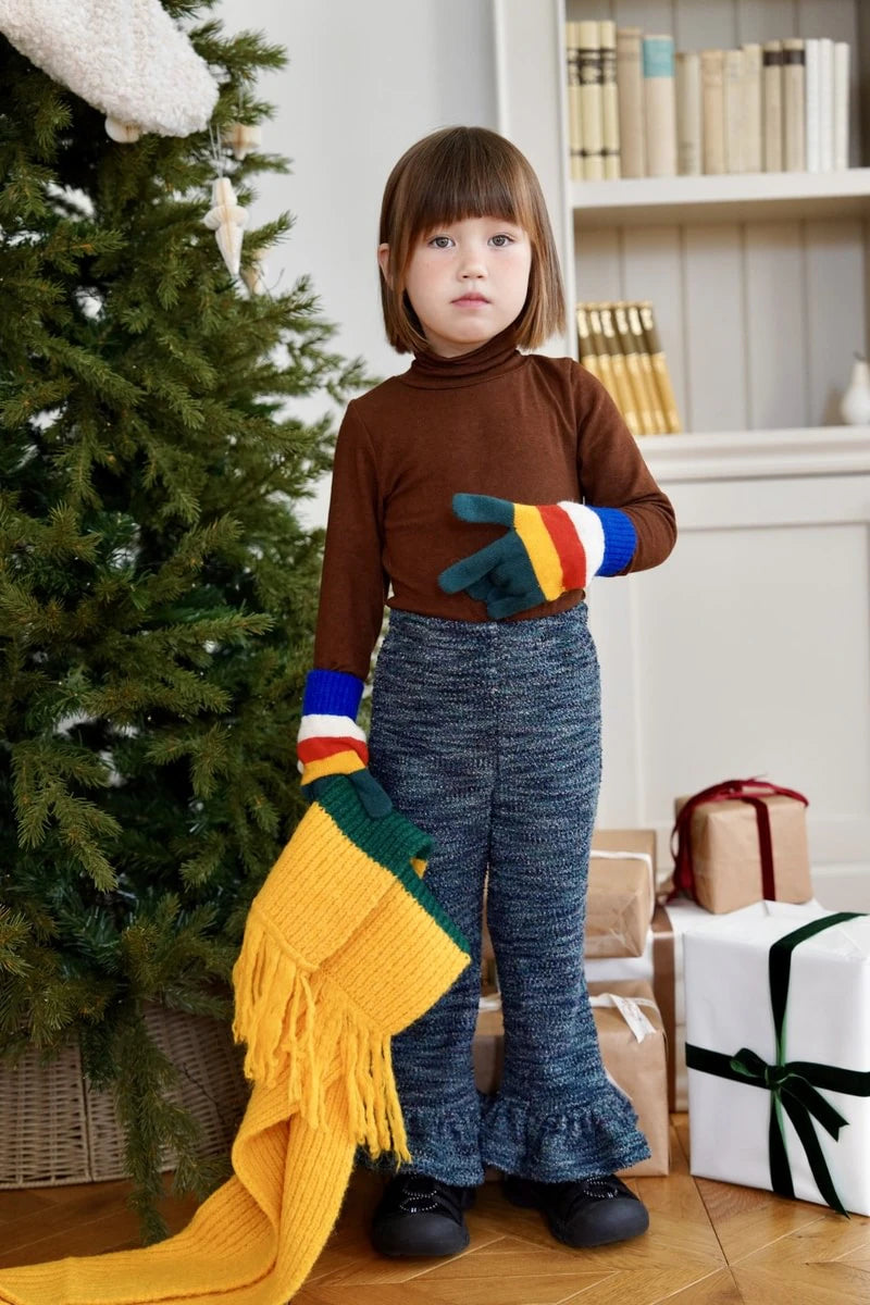 Knit Frill Pants – Hose für Kinder, Made in Korea