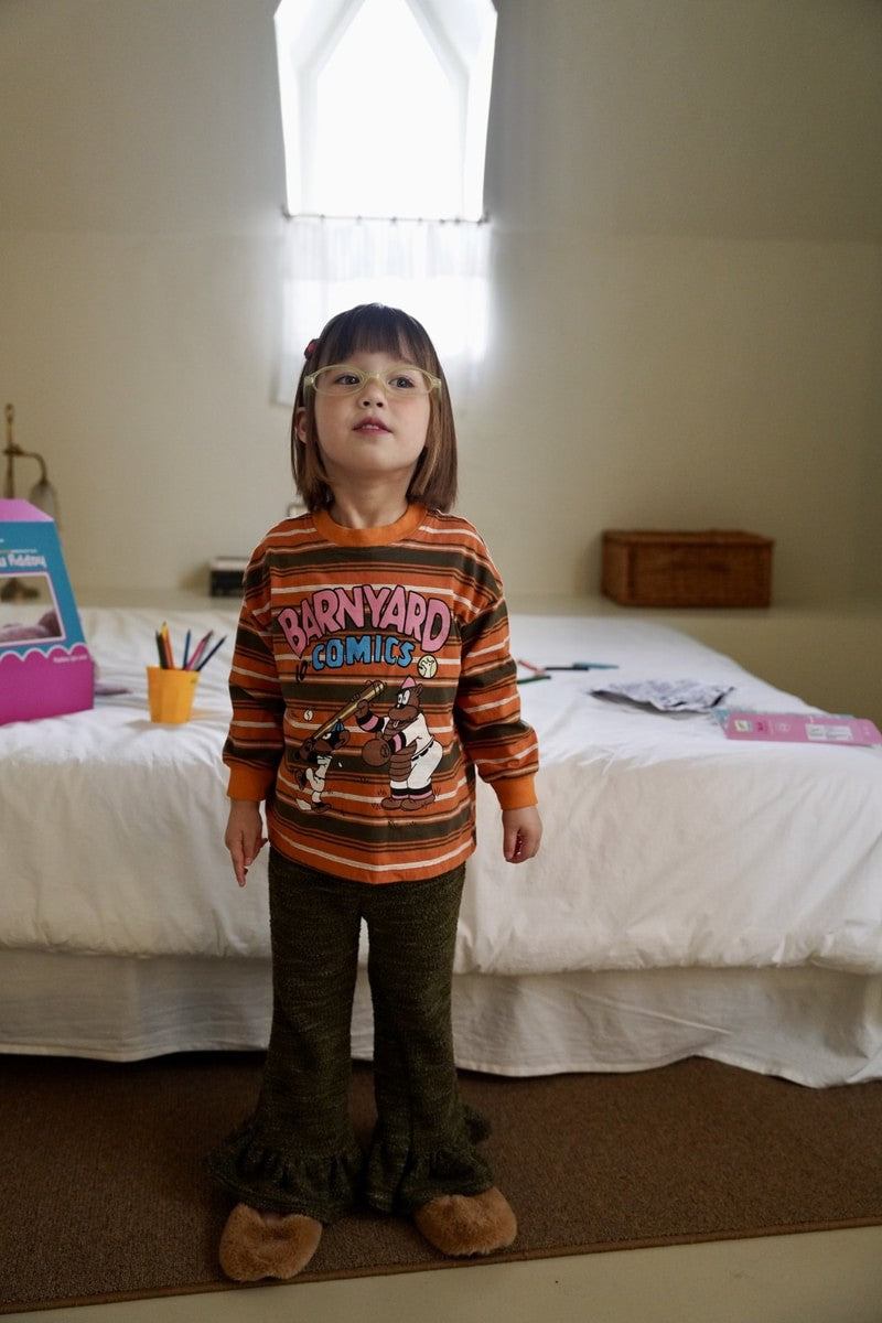 Base Ball Tee – koreanische Kindermode bei Little Foxx