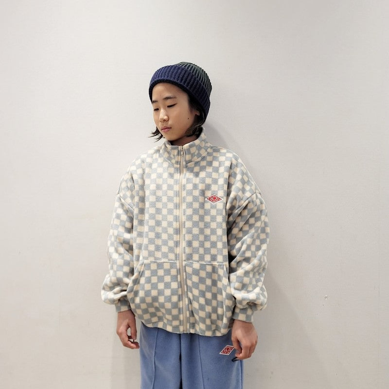 Little Foxx – Riwoo Chess Fleece Zip-Up