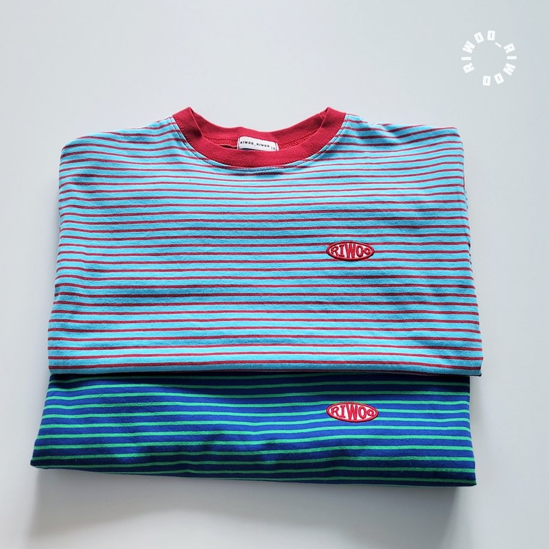 Little Foxx – Thick Striped Patch Tee
