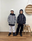 Little Foxx – Chess Fleece Hooded Zip-Up