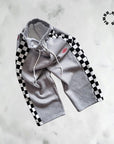 Little Foxx – Fleece Side Check Wide Pants