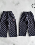 Little Foxx – Riwoo Chess Fleece String Pants