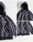 Little Foxx – Chess Fleece Hooded Zip-Up