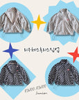 Little Foxx – Riwoo Chess Fleece Zip-Up