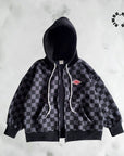 Little Foxx – Chess Fleece Hooded Zip-Up