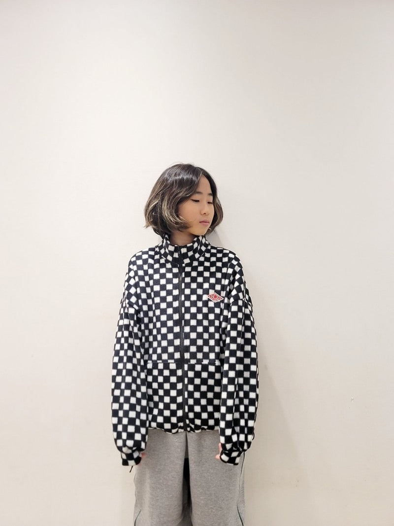 Little Foxx – Riwoo Chess Fleece Zip-Up