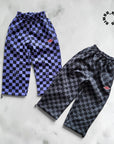 Little Foxx – Riwoo Chess Fleece String Pants