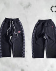 Little Foxx – Fleece Side Check Wide Pants