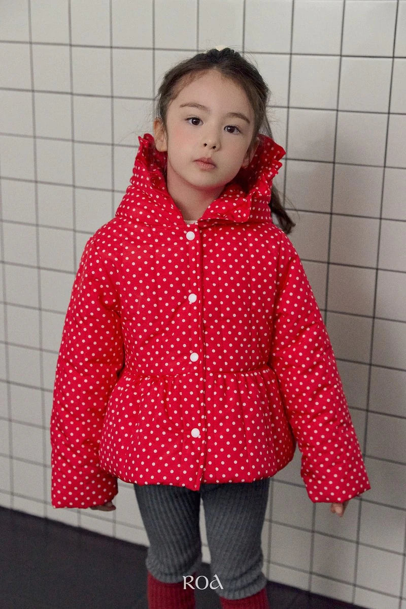 Little Foxx – Dot Hooded Padding