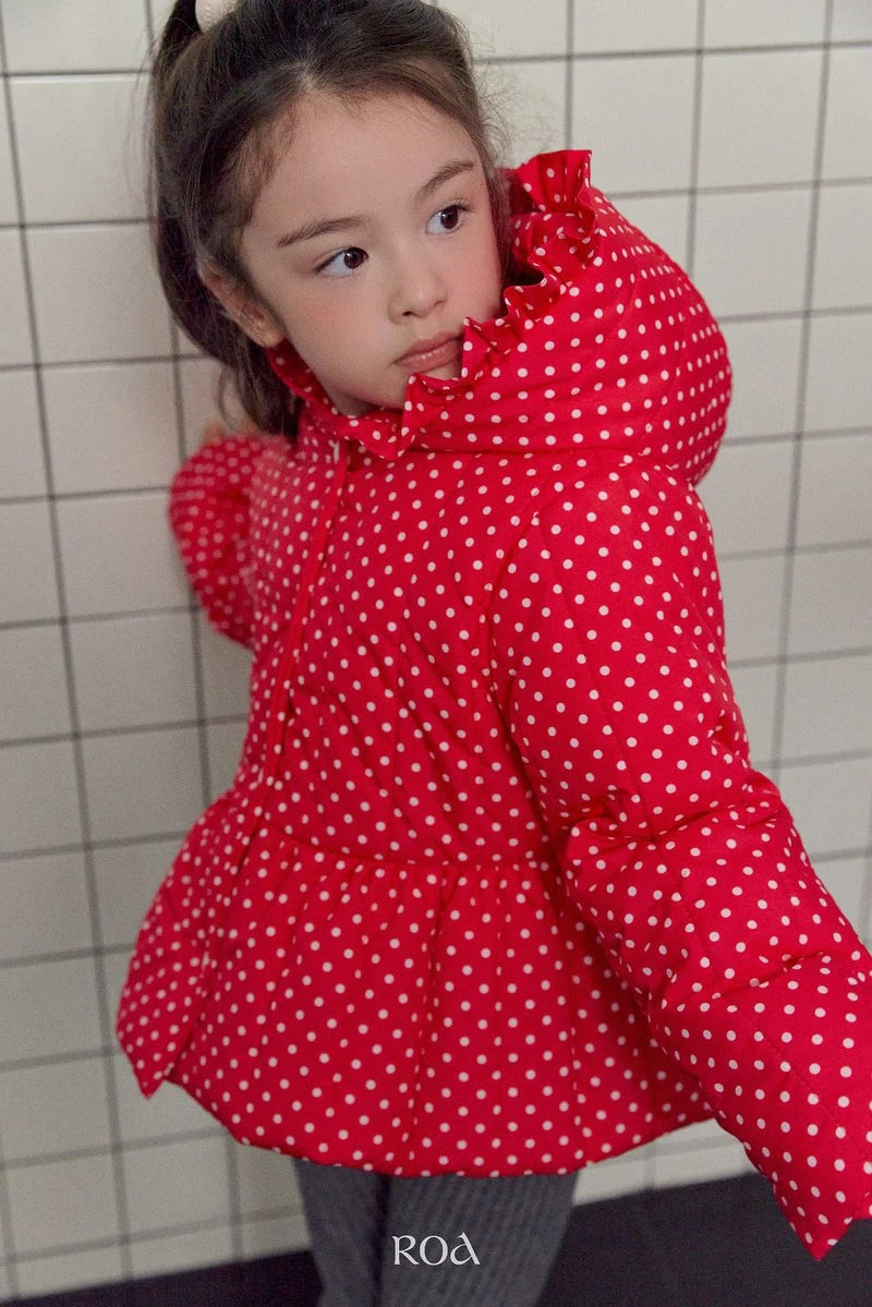 Little Foxx – Dot Hooded Padding