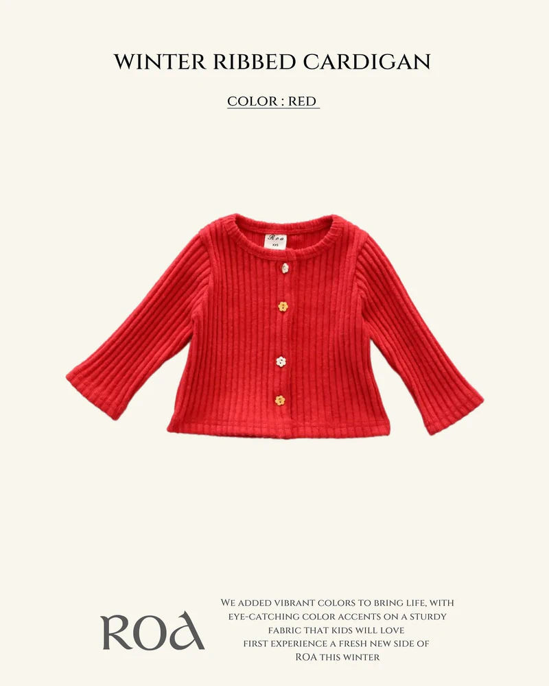 Little Foxx – Winter Ribbed Cardigan