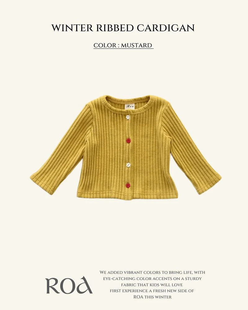 Little Foxx – Winter Ribbed Cardigan