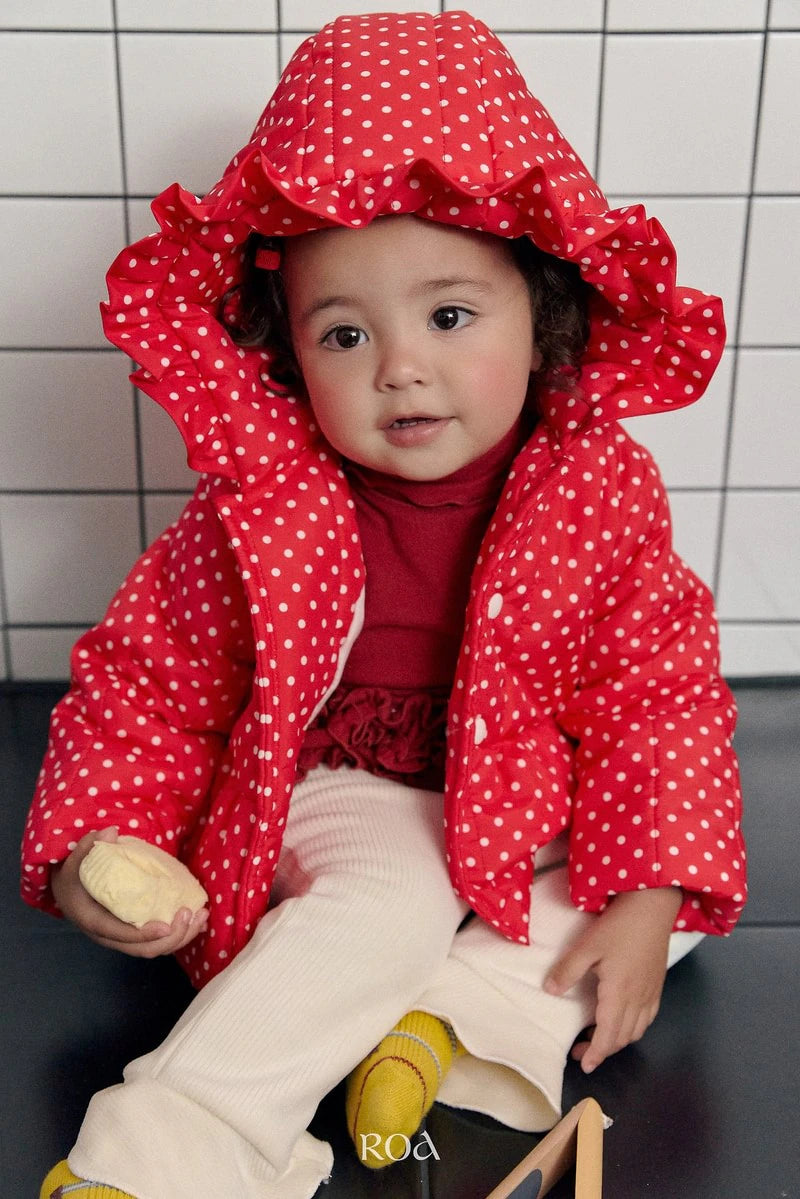 Little Foxx – Dot Hooded Padding