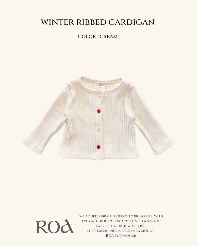 Little Foxx – Winter Ribbed Cardigan