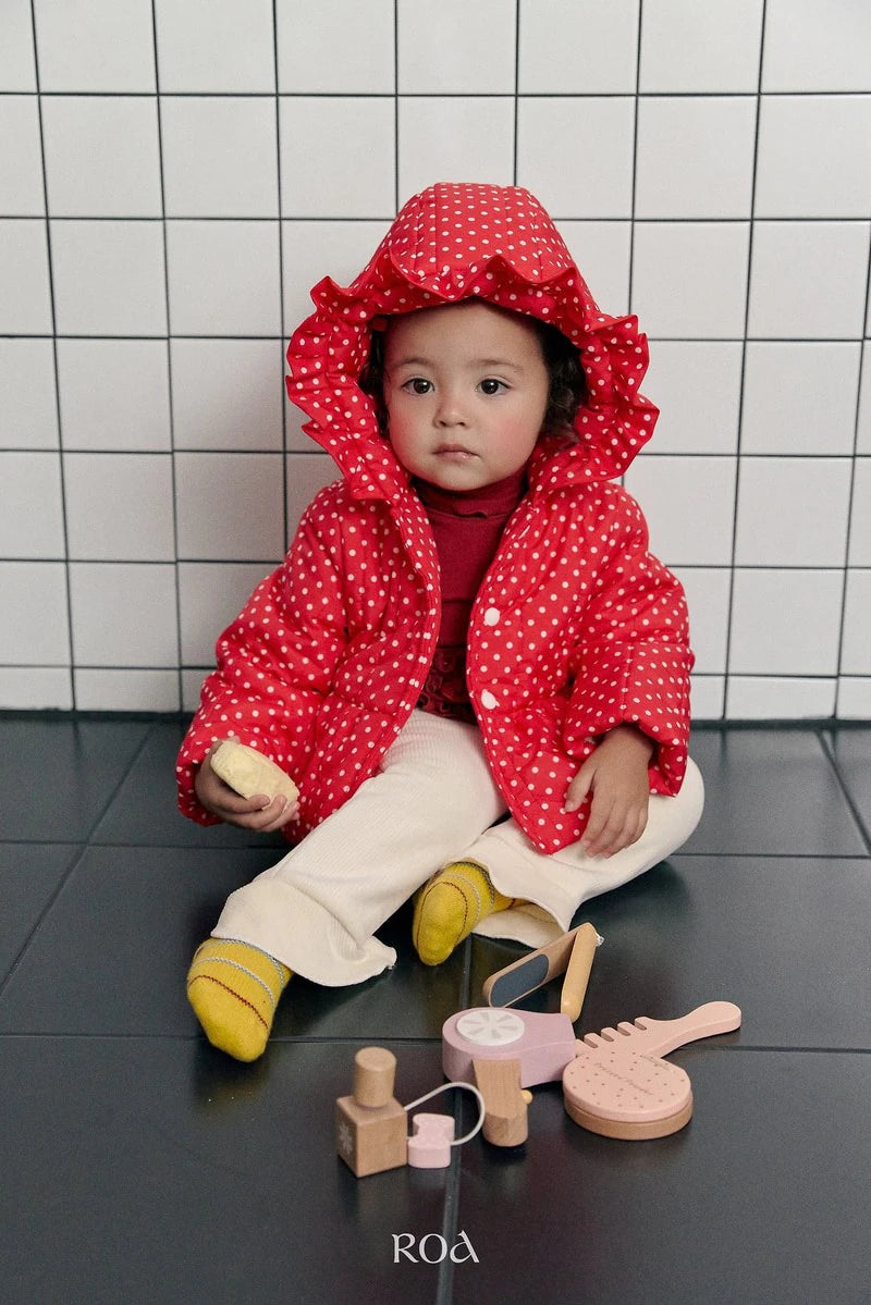Little Foxx – Dot Hooded Padding