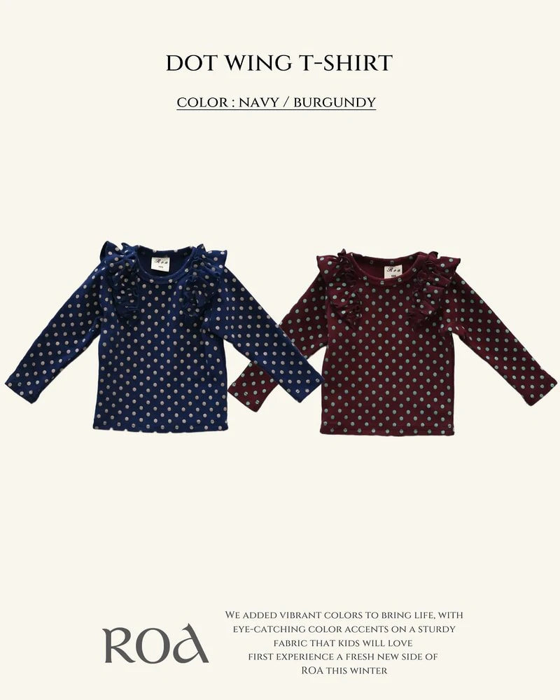 Little Foxx – Dot Wing Tee