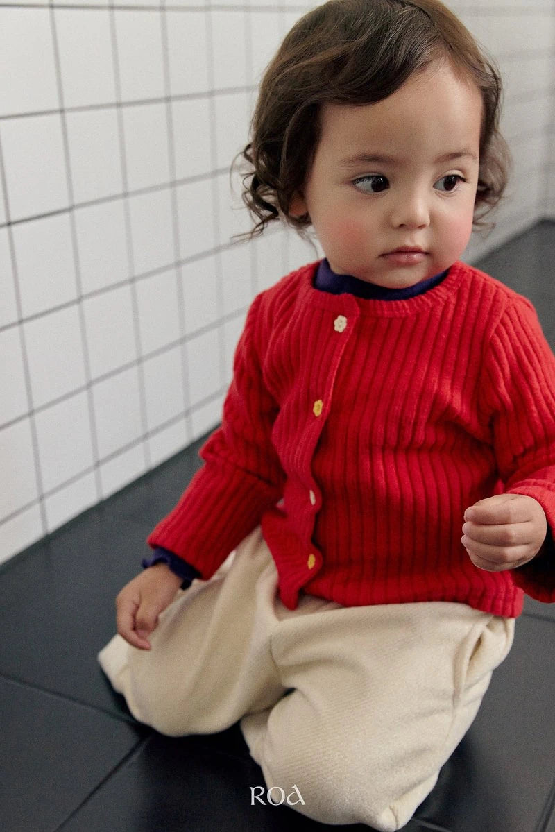 Little Foxx – Winter Ribbed Cardigan