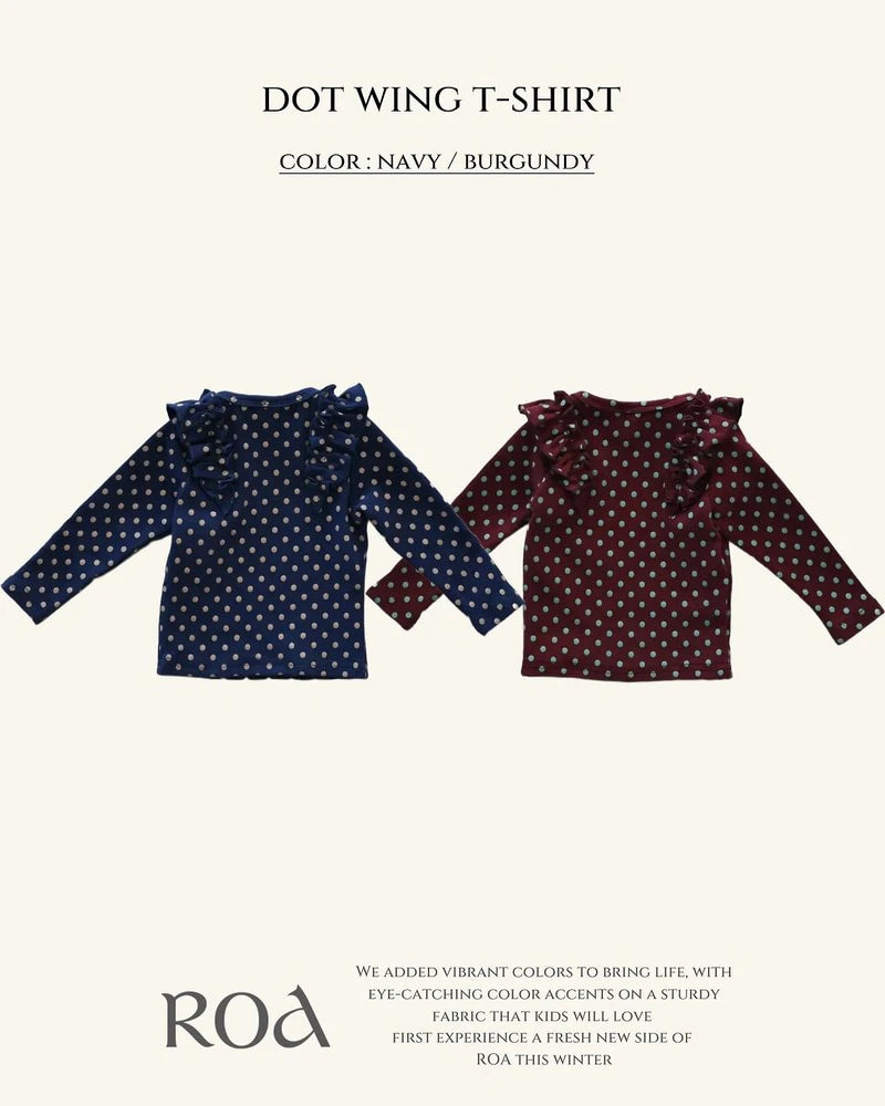 Little Foxx – Dot Wing Tee