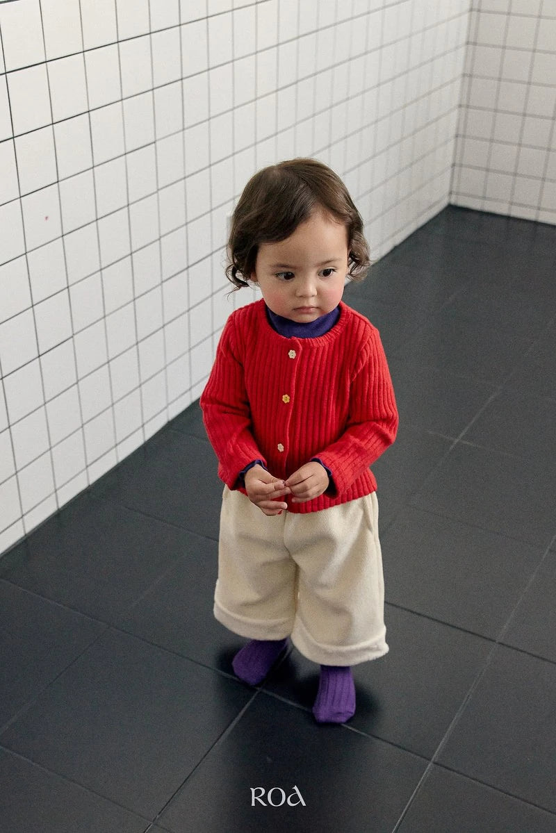 Little Foxx – Winter Ribbed Cardigan