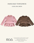 Little Foxx – Nana Striped Half-neck Tee
