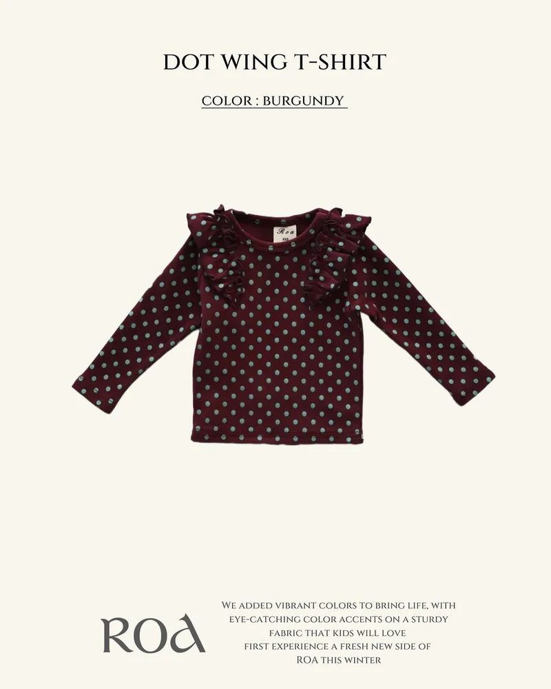 Little Foxx – Dot Wing Tee