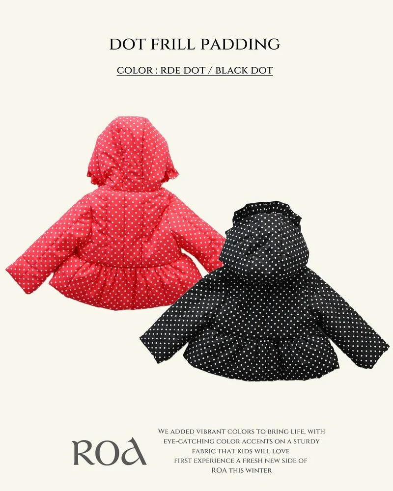 Little Foxx – Dot Hooded Padding