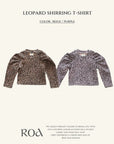 Little Foxx – Leopard Shirring Tee