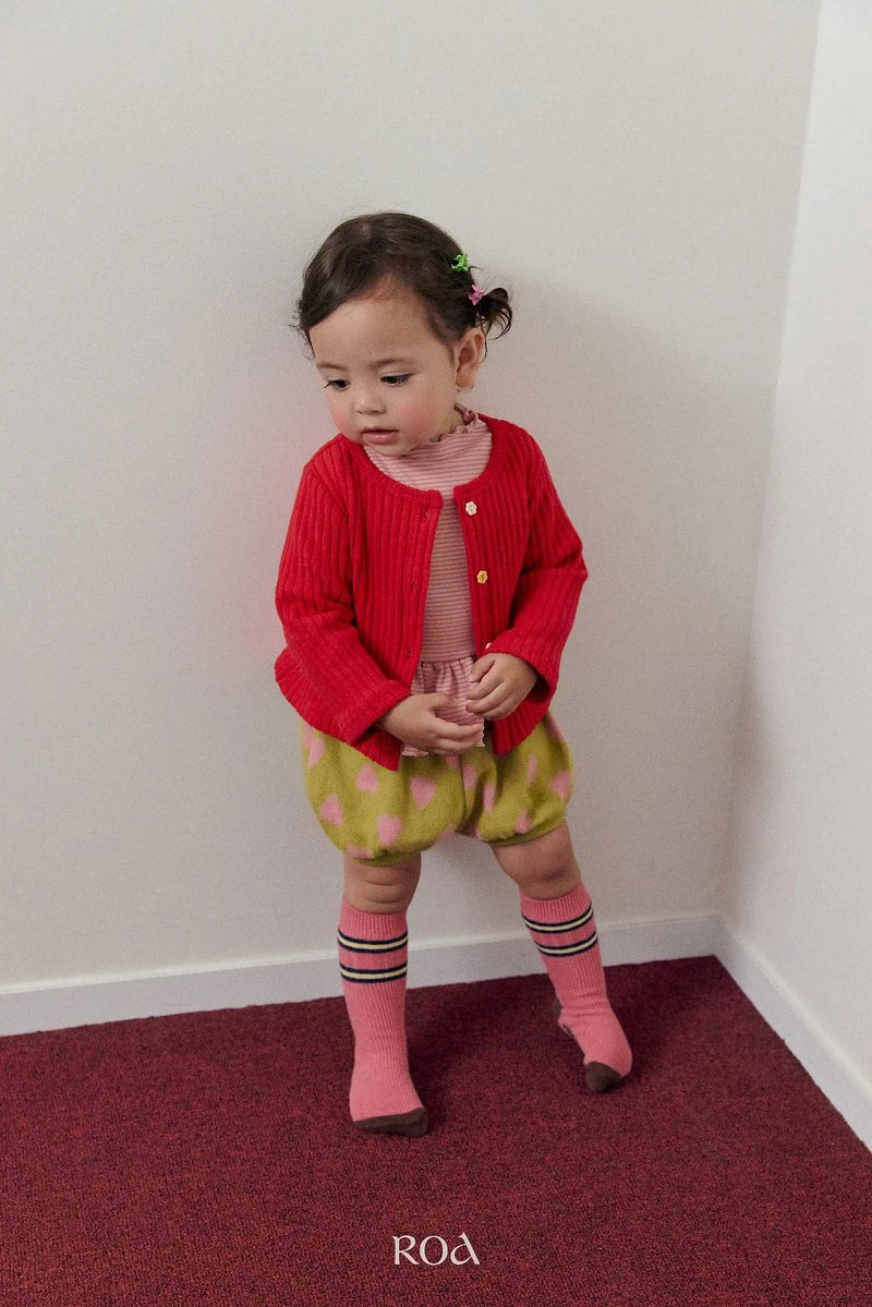 Little Foxx – Winter Ribbed Cardigan