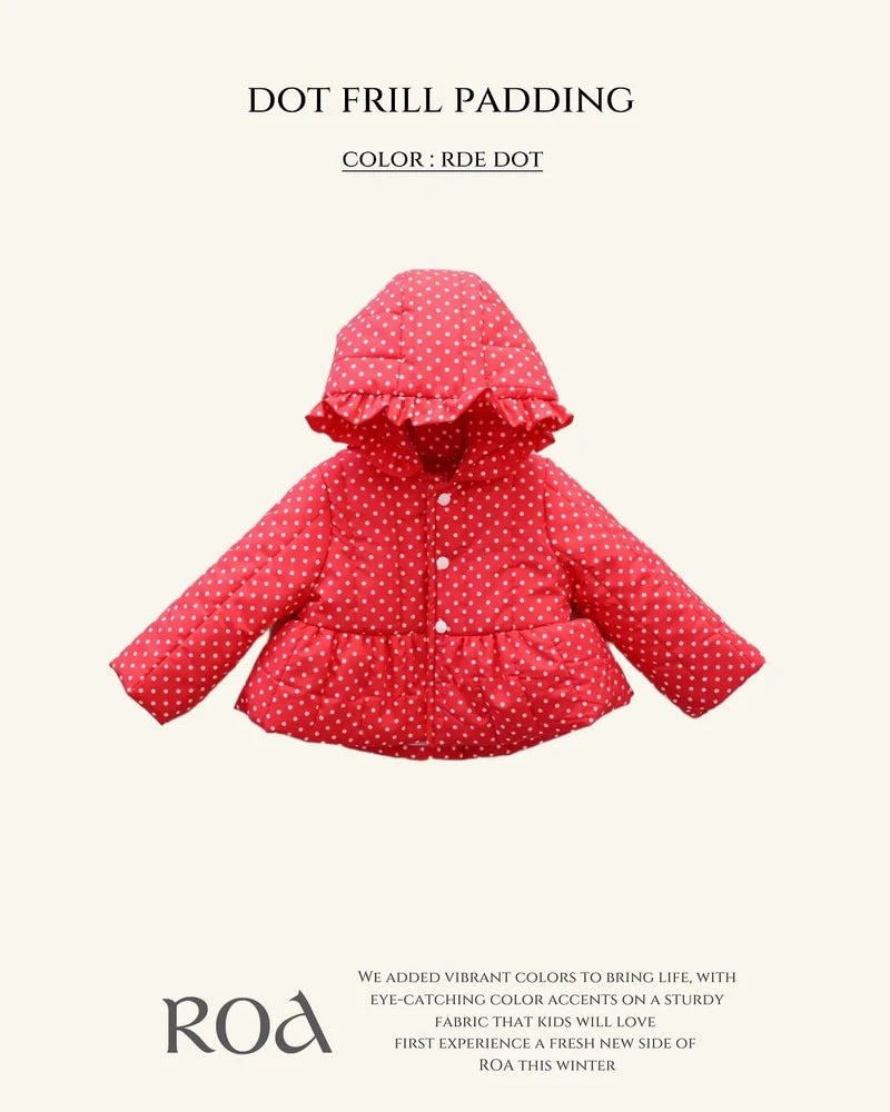 Little Foxx – Dot Hooded Padding