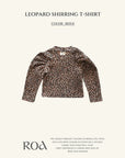 Little Foxx – Leopard Shirring Tee